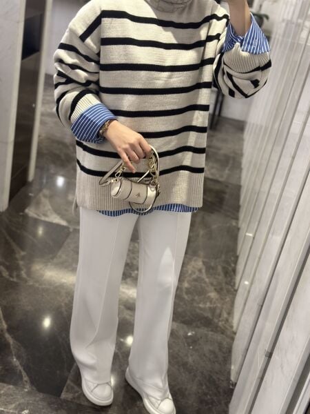 Marine pantolon / 100cm beyaz