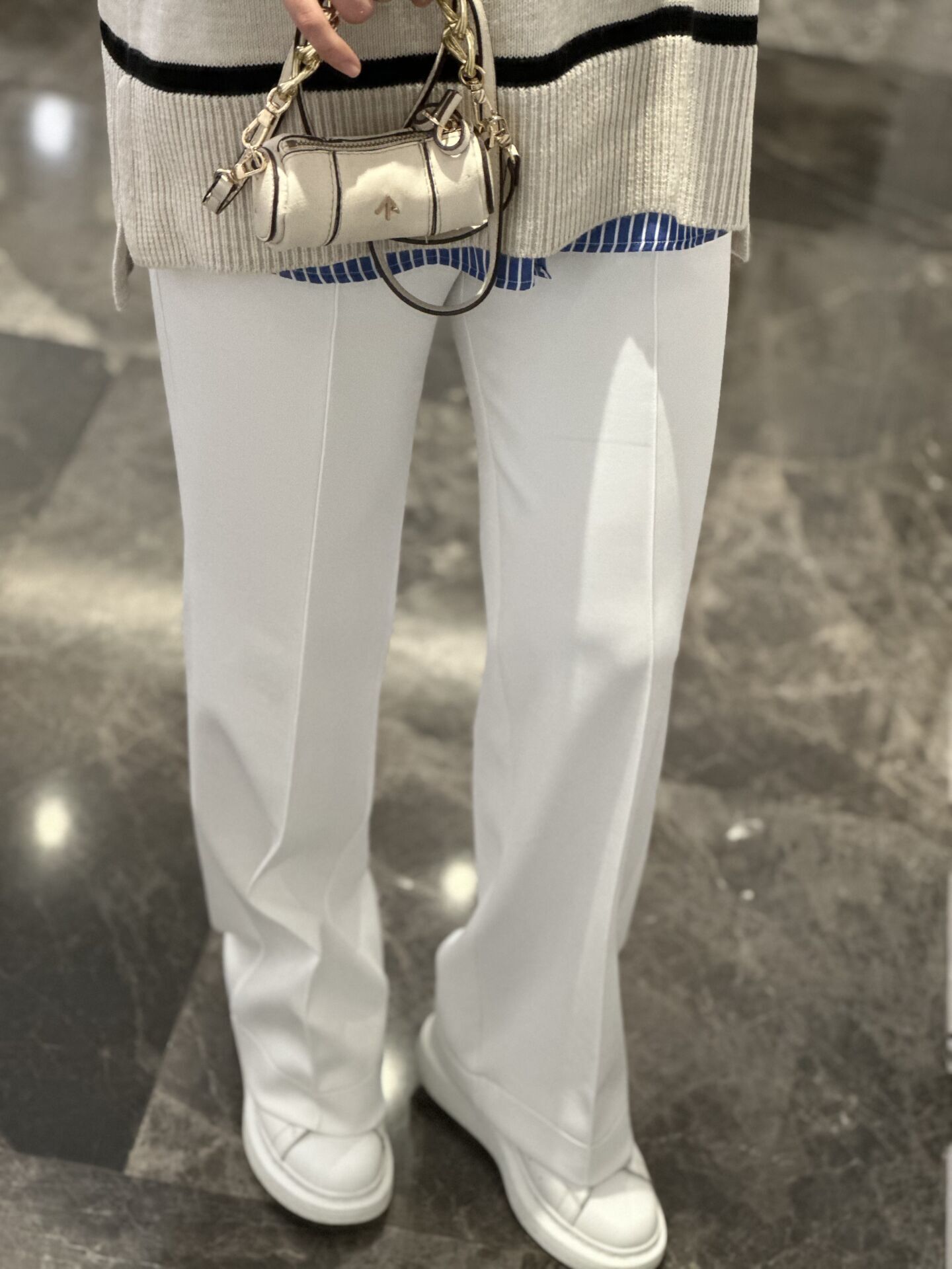 Marine pantolon / 100cm beyaz