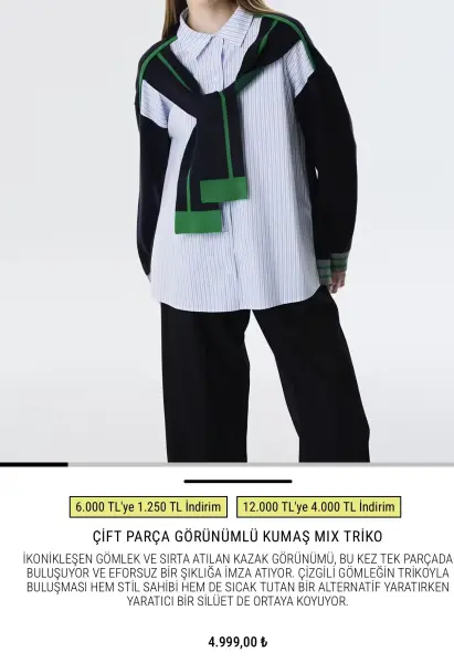 Tw*st Gömlek Bağlamalı