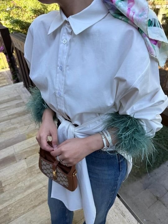 İthal Tüylü Gömlek