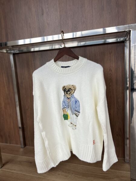 Baskılı Ayıcıklı Kazak