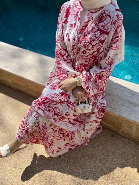 Larin Elbise Pembe