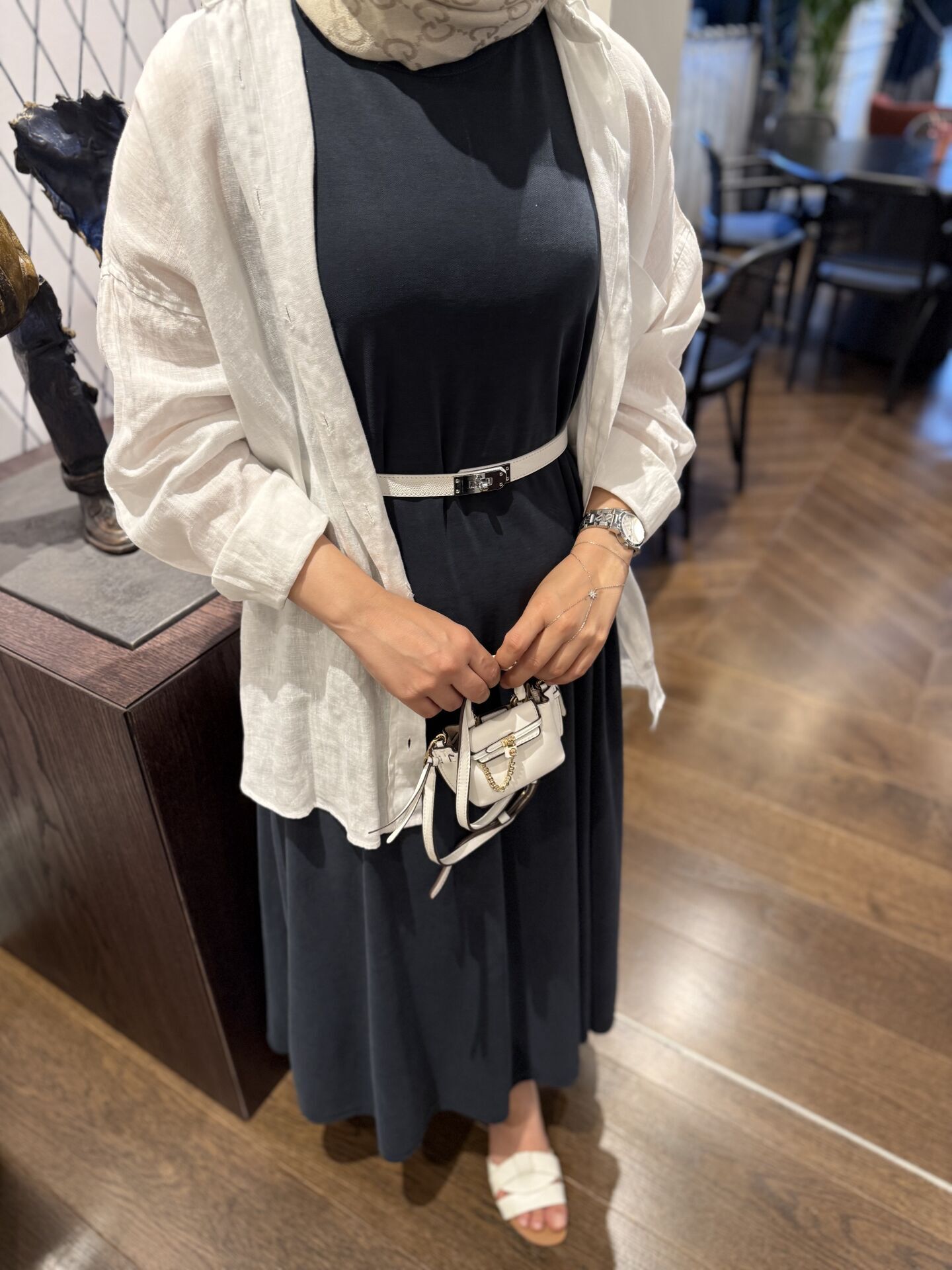 Massim* Elbise Antrasit