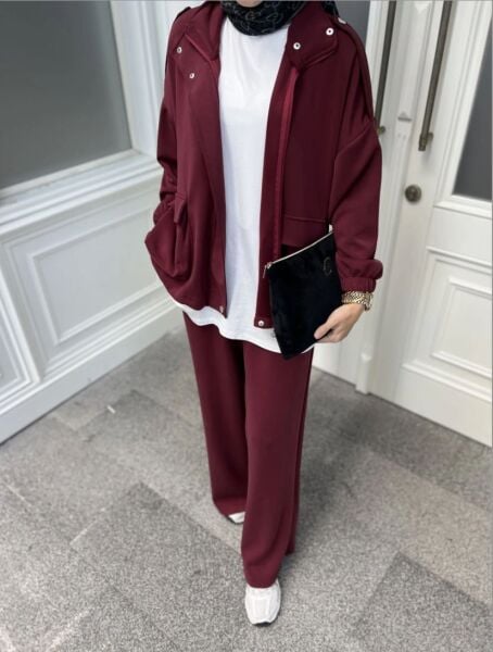 LENA OYSHO Takım Bordo