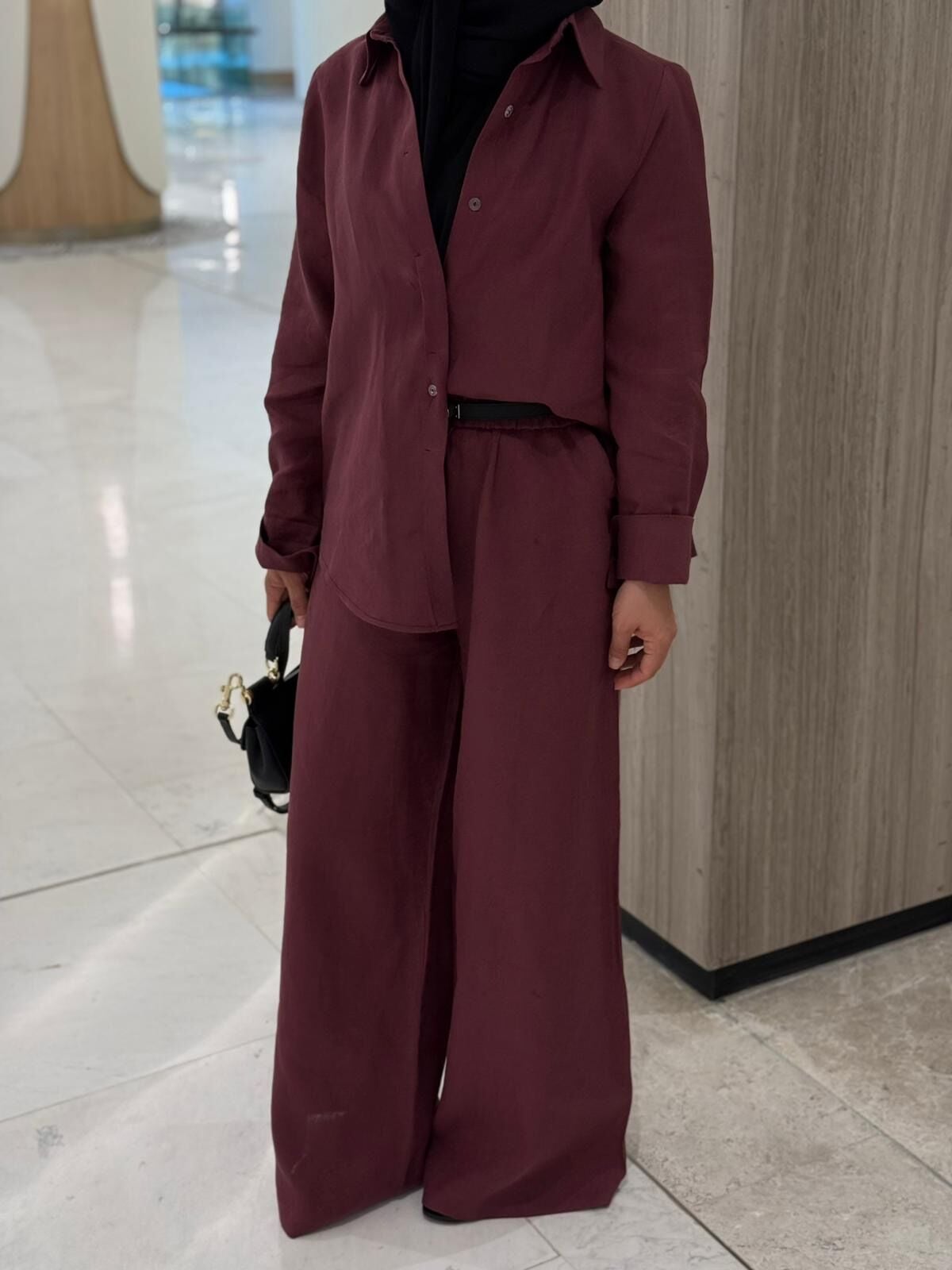 Keten takım bordo