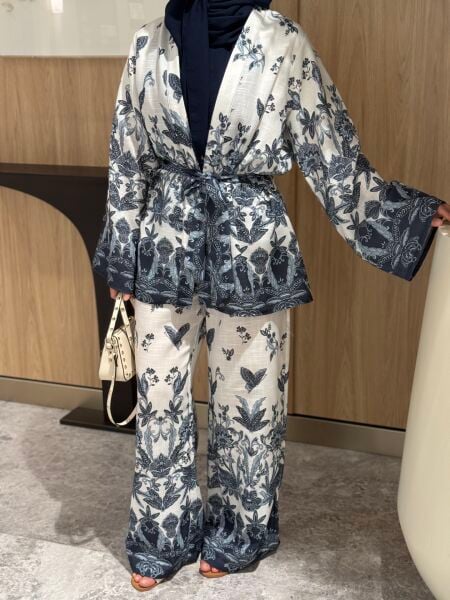 Kimono keten takım