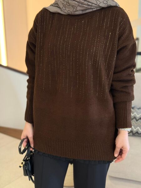 Işıltılı Kazak Kahve