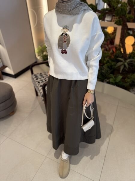 Nakış / Krem Kazak