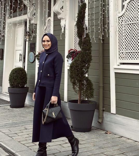 Perla Puf Scuba Takım Lacivert