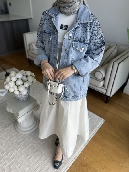 BYM MODEL KOT CEKET AÇIK MAVİ