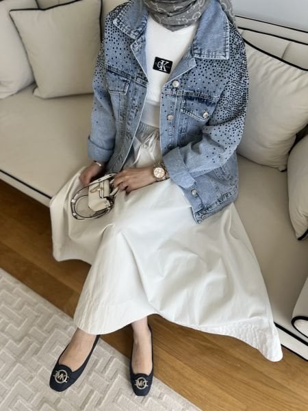 BYM MODEL KOT CEKET AÇIK MAVİ