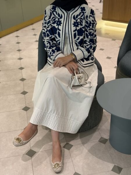 Nakış Ceket Mavi