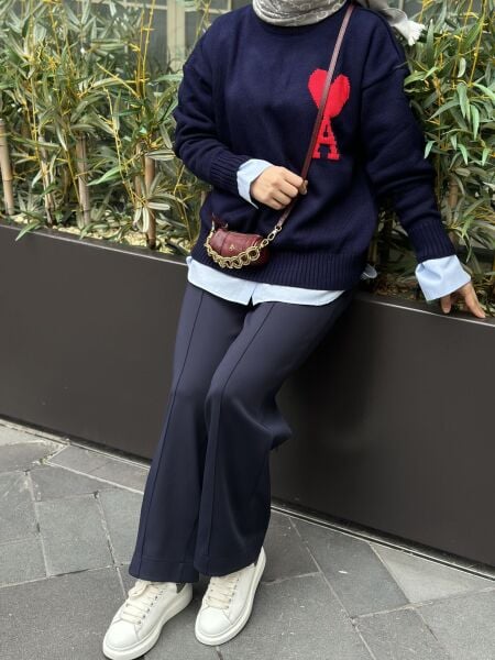 Marine pantolon/ 100cm lacivert