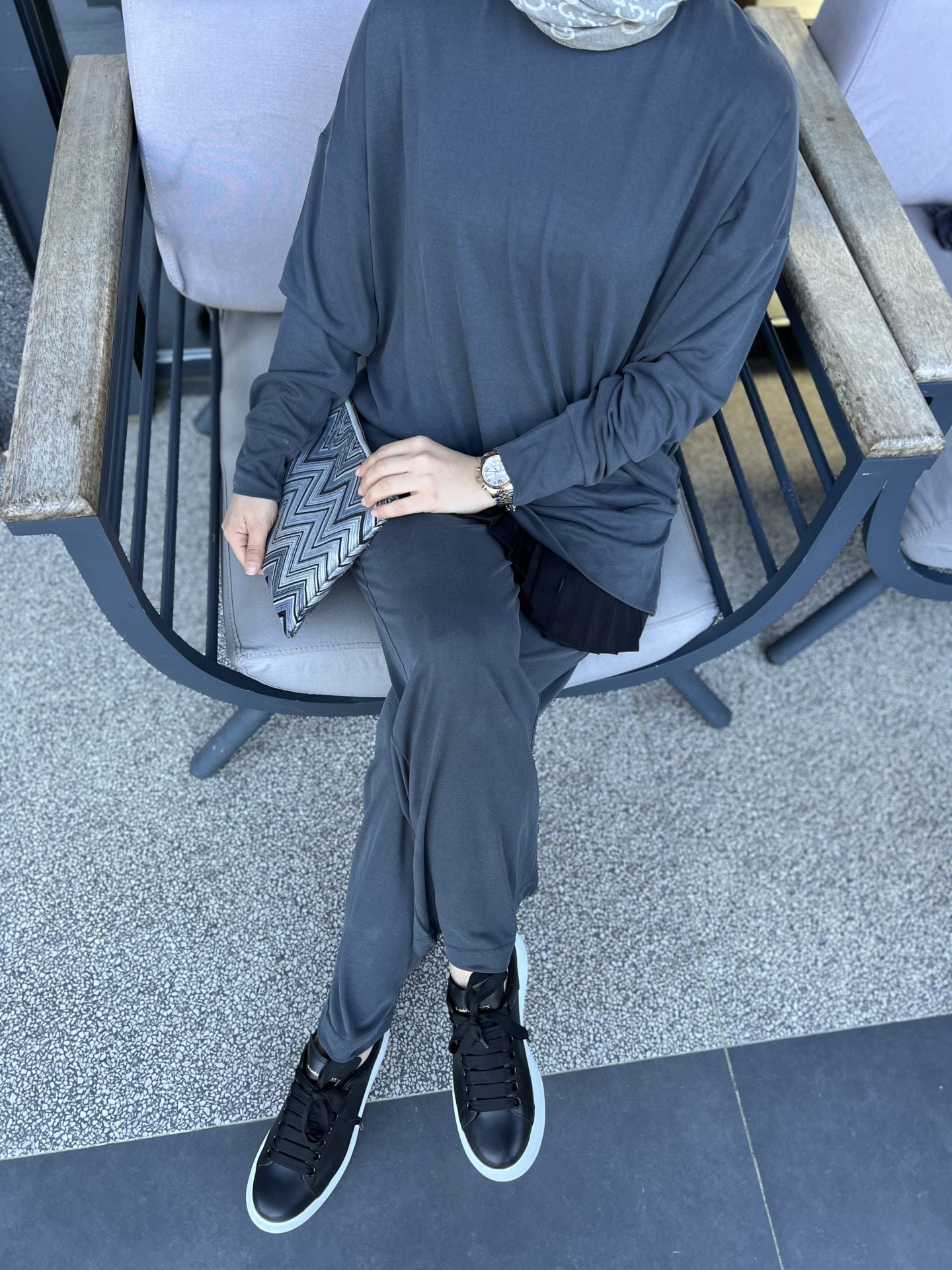 Oysho Eşofman Takımı Antrasit