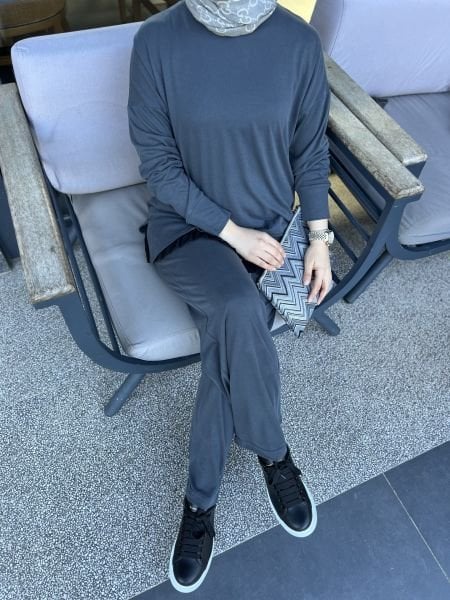 Oysho Eşofman Takımı Antrasit