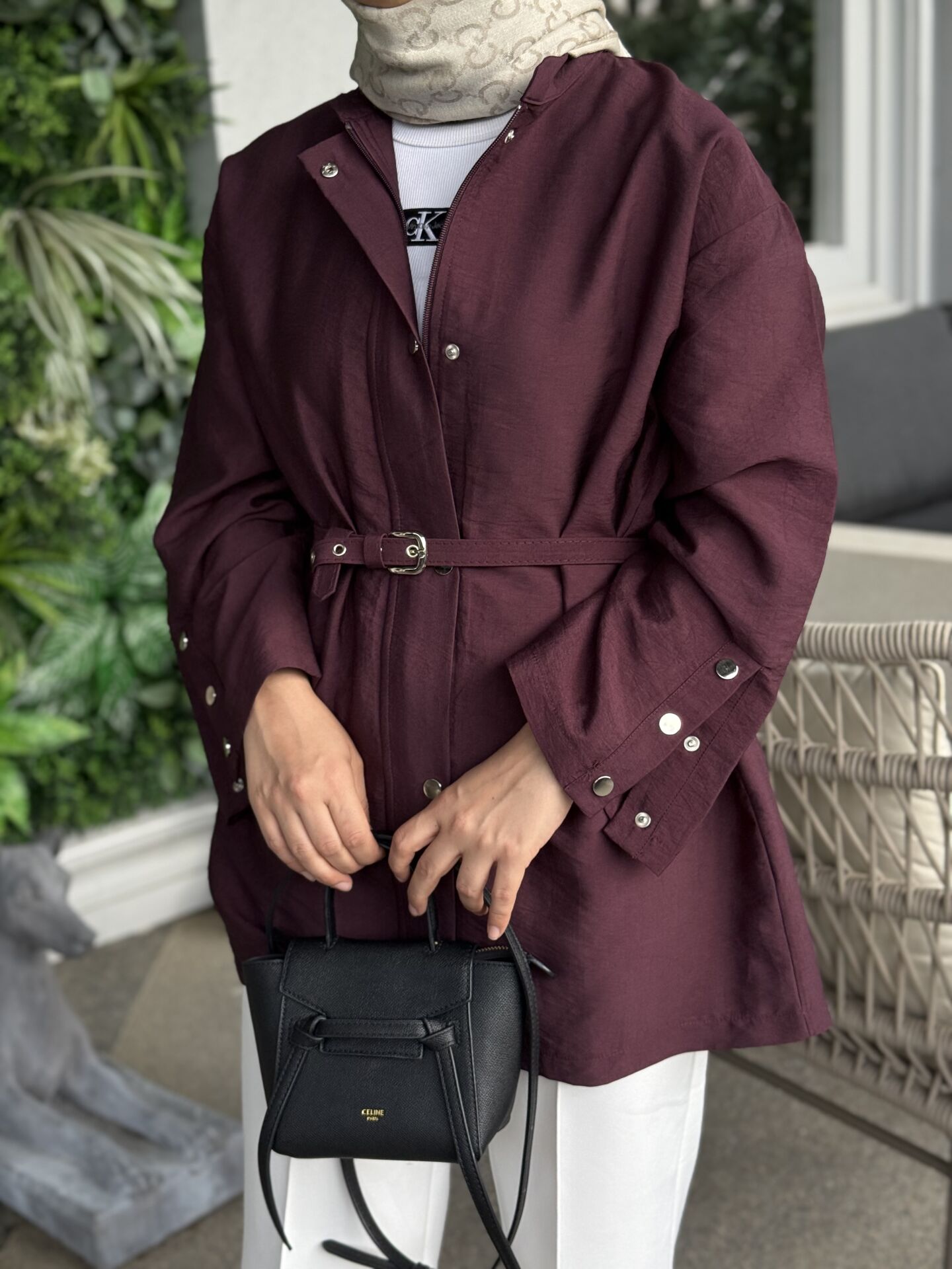 Cupra Kumaş Kap Mürdüm