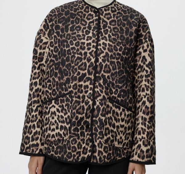 Kapitöne leopar ceket