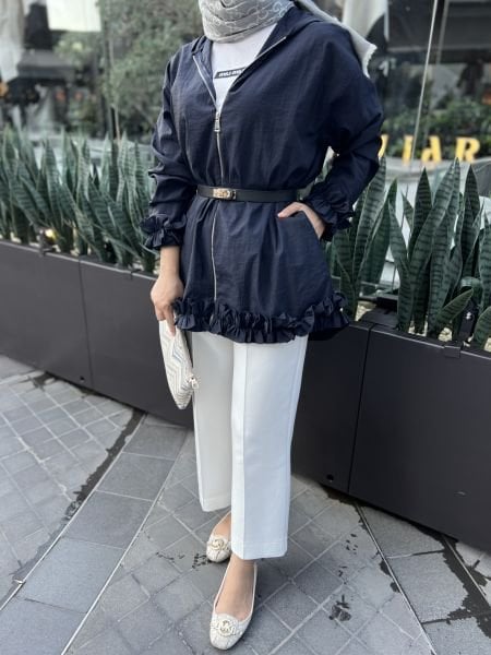 Lara yağmurluk LACİVERT