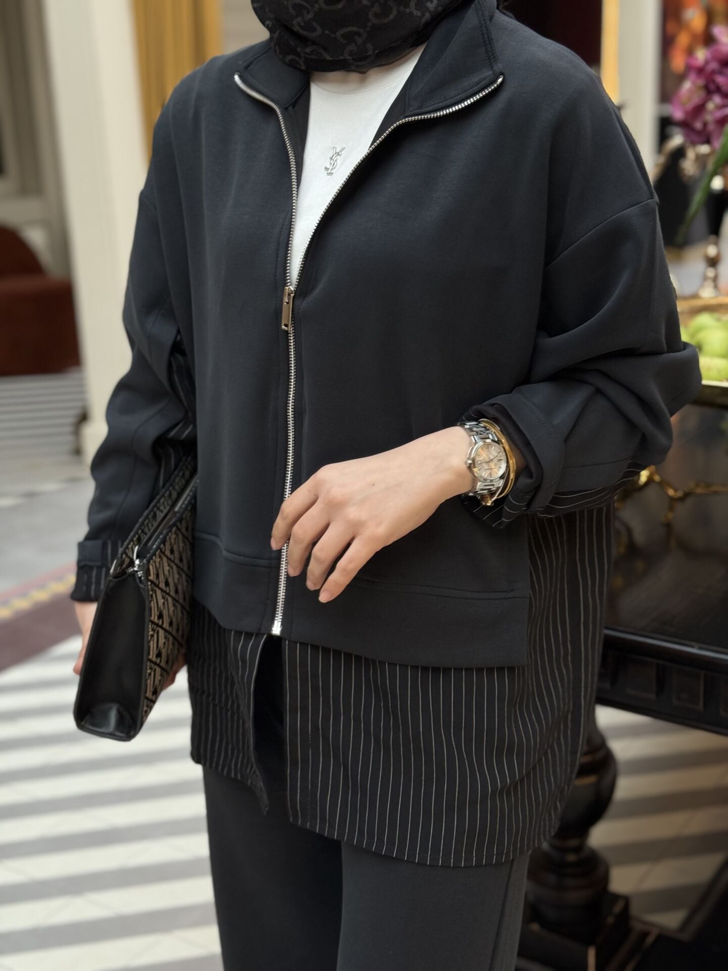 Gömlek detay Oysho eşofman