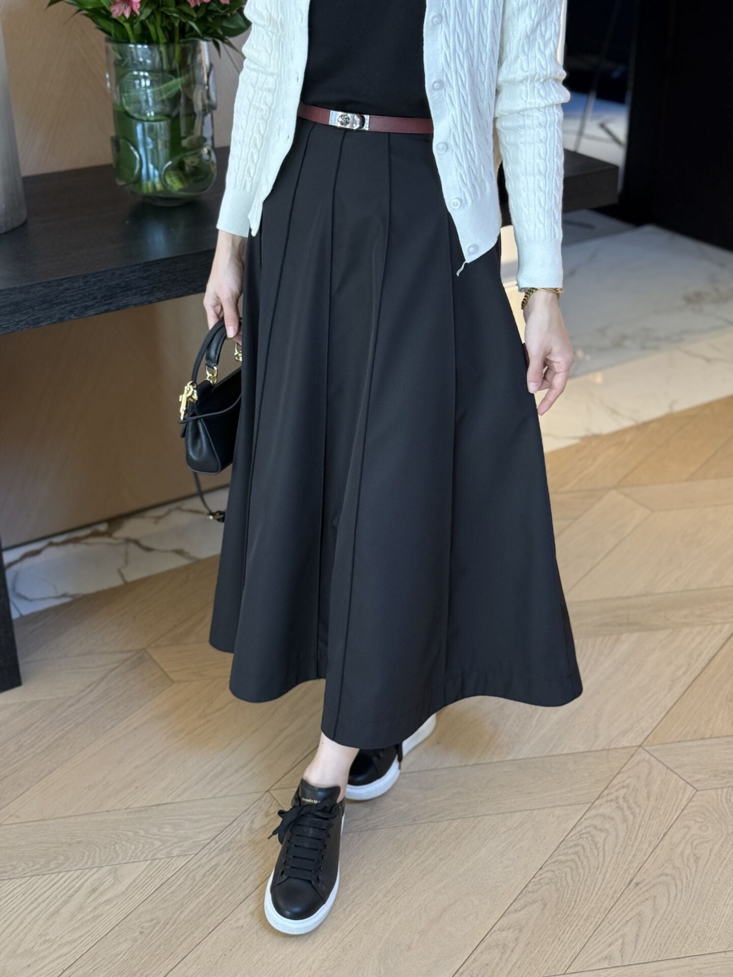 Bym parçalı etek / SİYAH - ÖN SİPARİŞ