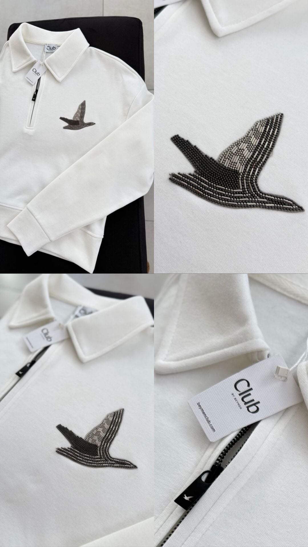 Bym Sweatshirt Beyaz