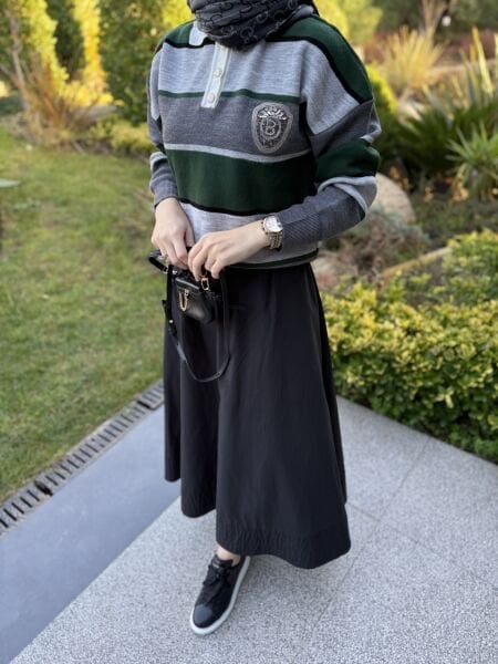 Logolu Kazak Yeşil