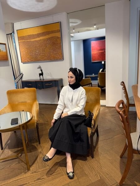 Bym çift Fermuar triko