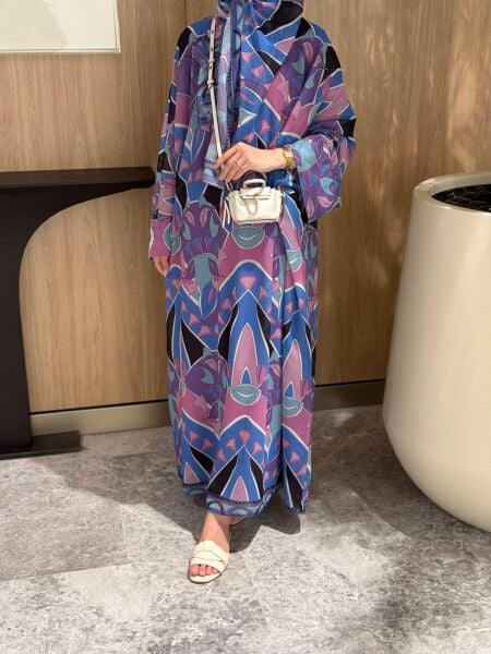 Desenli Kaftan / ŞALLI