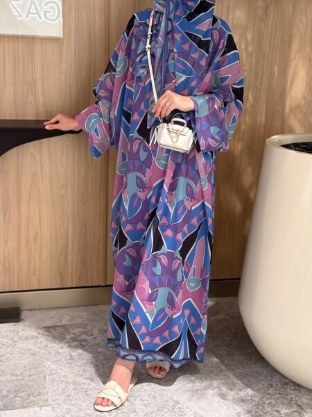 Desenli Kaftan / ŞALLI