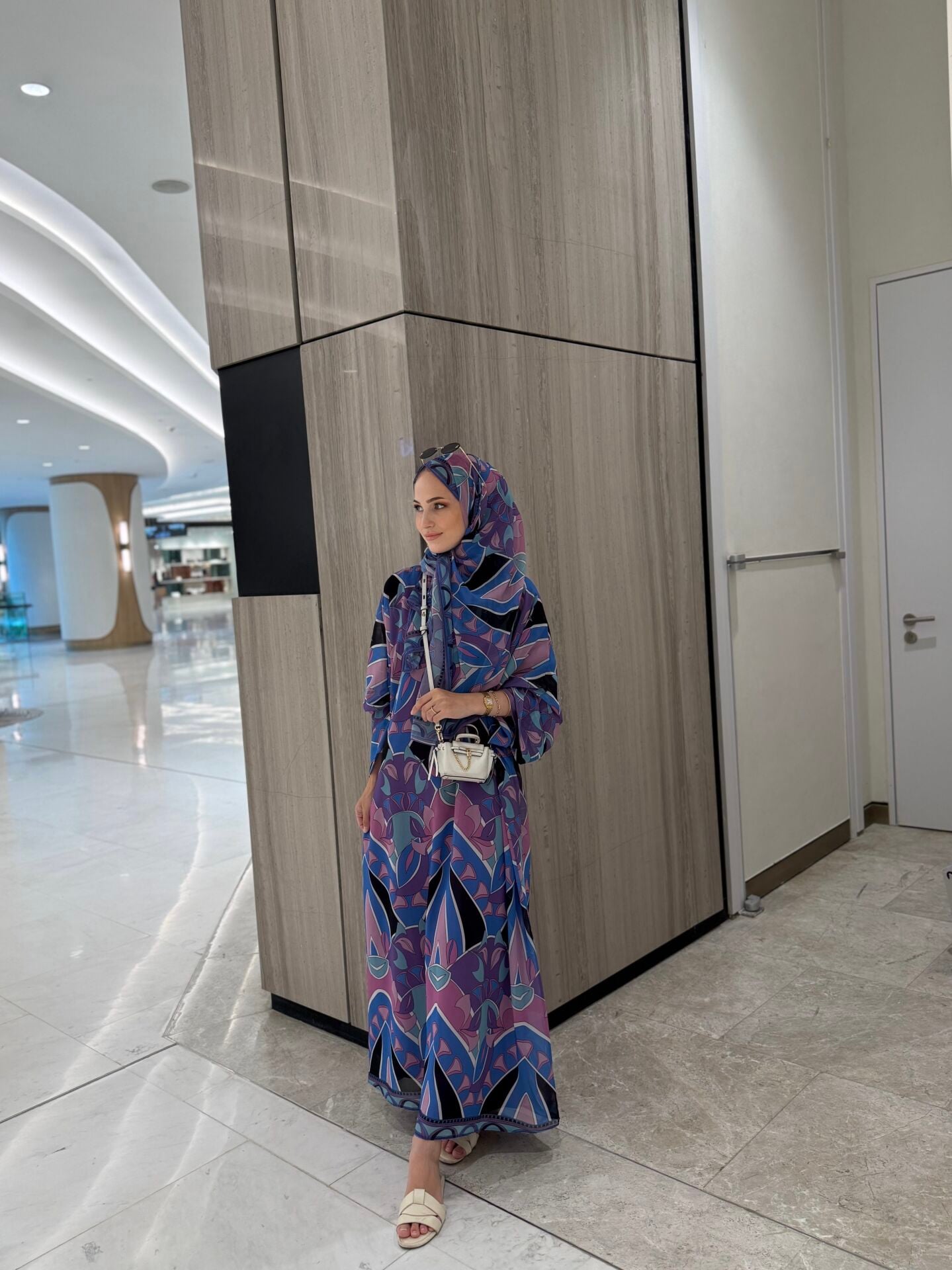 Desenli Kaftan / ŞALLI