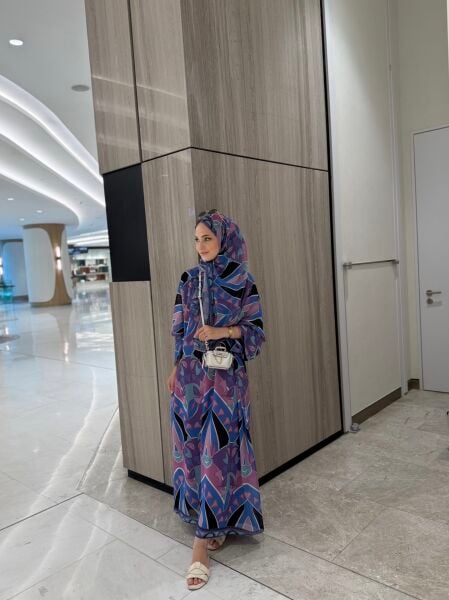 Desenli Kaftan / ŞALLI