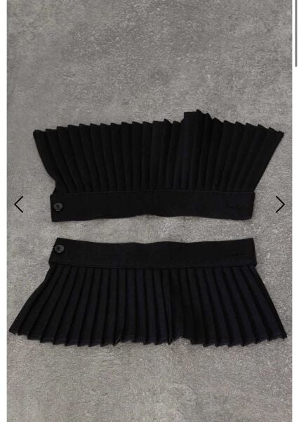 PİLİSELİ KREP SEYYAR MANŞET - SİYAH