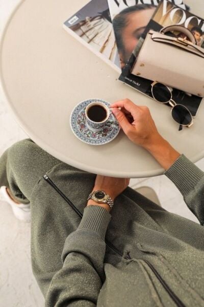 Simli merserize takım haki