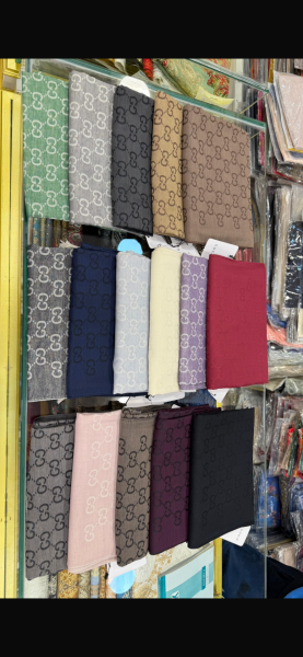 Gg desen yün pamuk şal