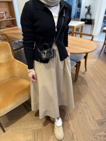 Bym çift fermuarlı Merserize hırka