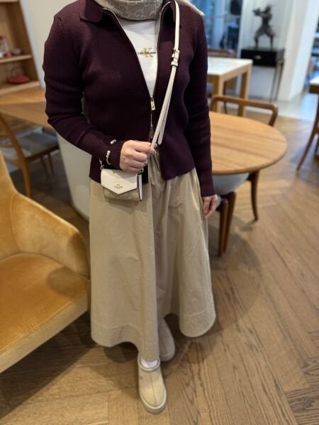 Bym çift fermuarlı Merserize hırka