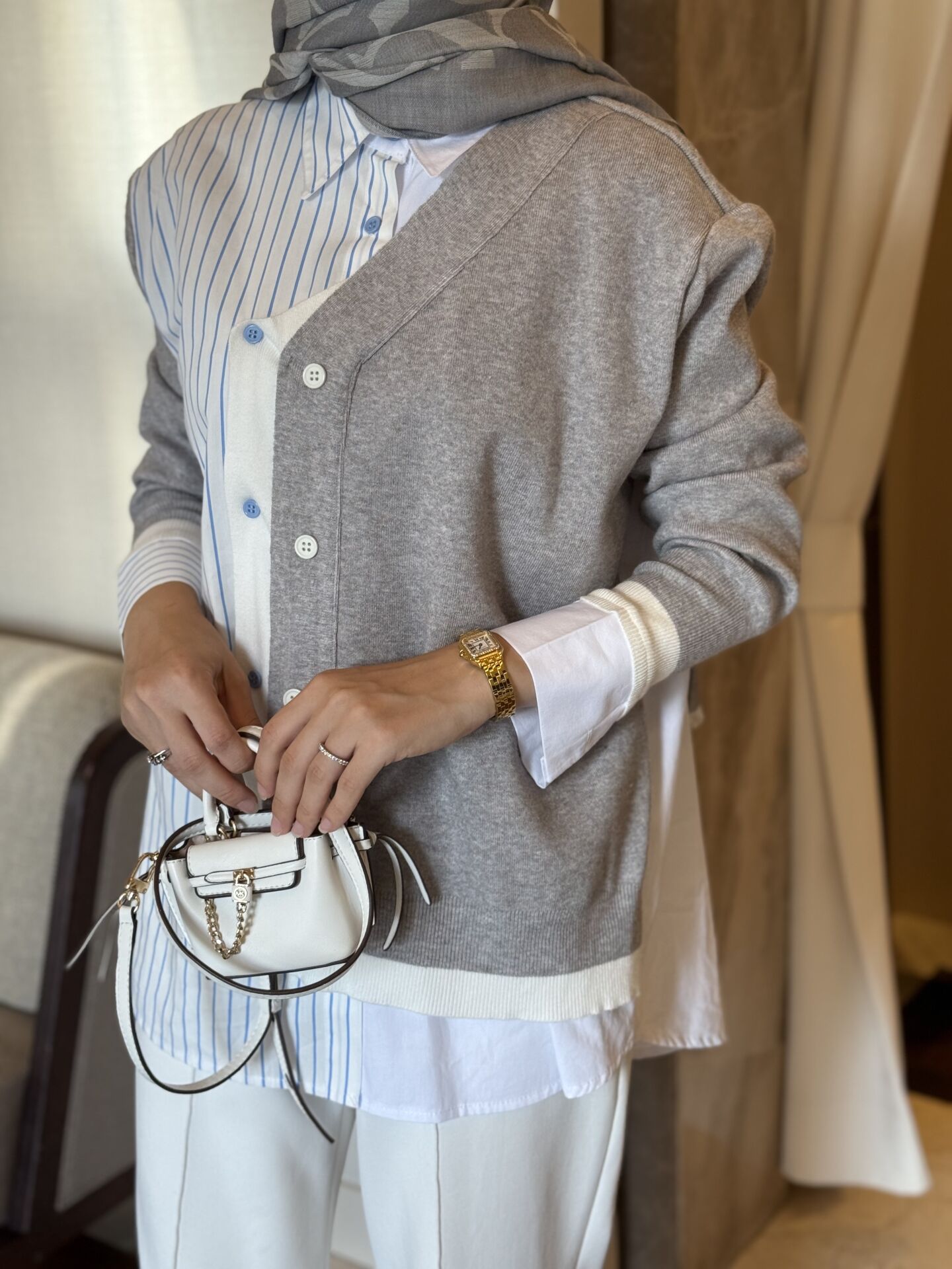 Tw*ist Triko Detaylı Gömlek