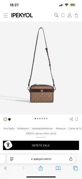 Çarpraz askılı çanta