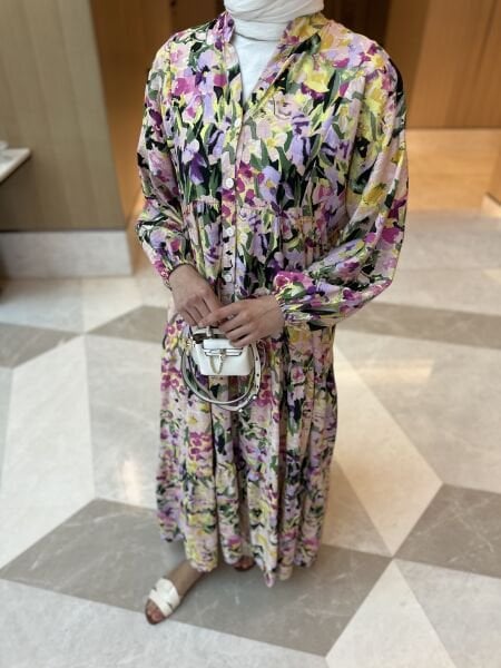 Floral Elbise