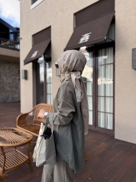 Çizgili Oysho takım Yeşil