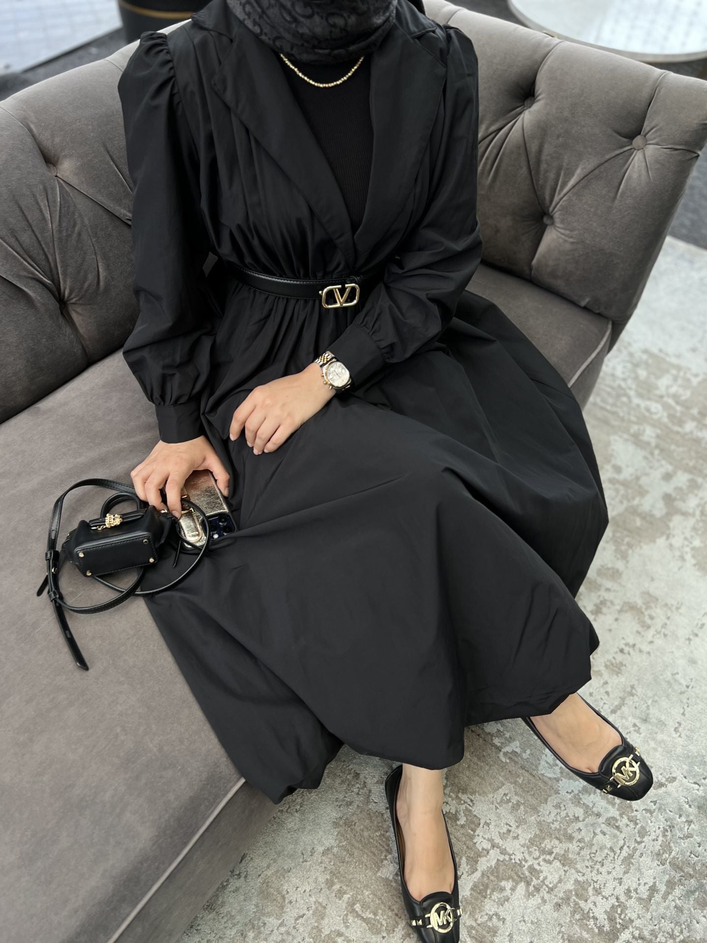 LİNDA ELBİSE Siyah