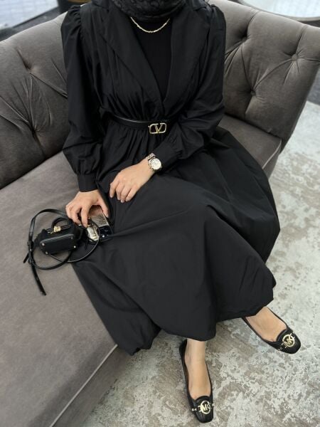 LİNDA ELBİSE Siyah