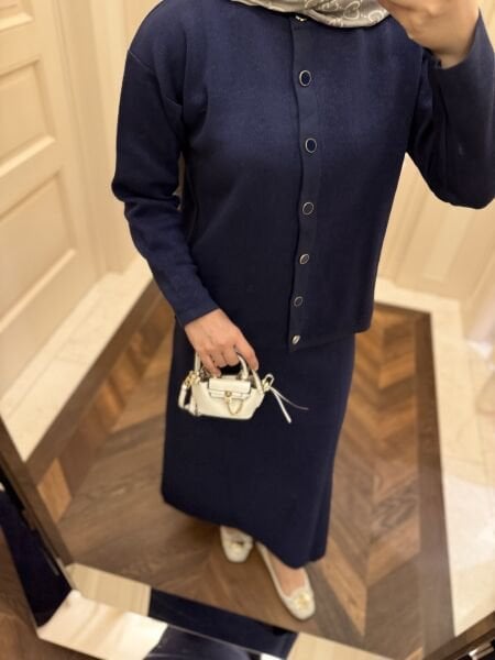 ROSA Simli Takım / Lacivert