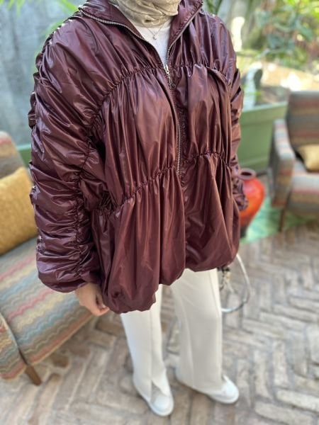 CLARA YAĞMURLUK BORDO