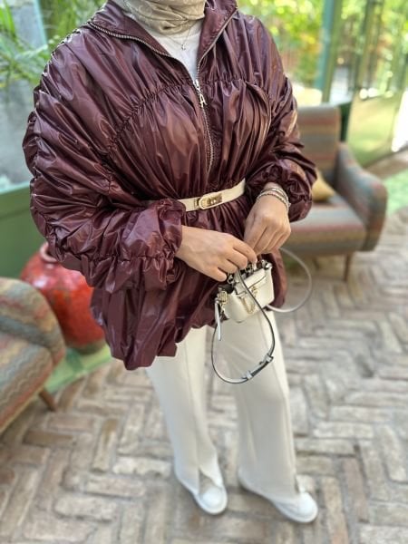 CLARA YAĞMURLUK BORDO