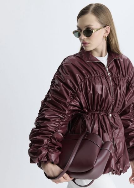 CLARA YAĞMURLUK BORDO