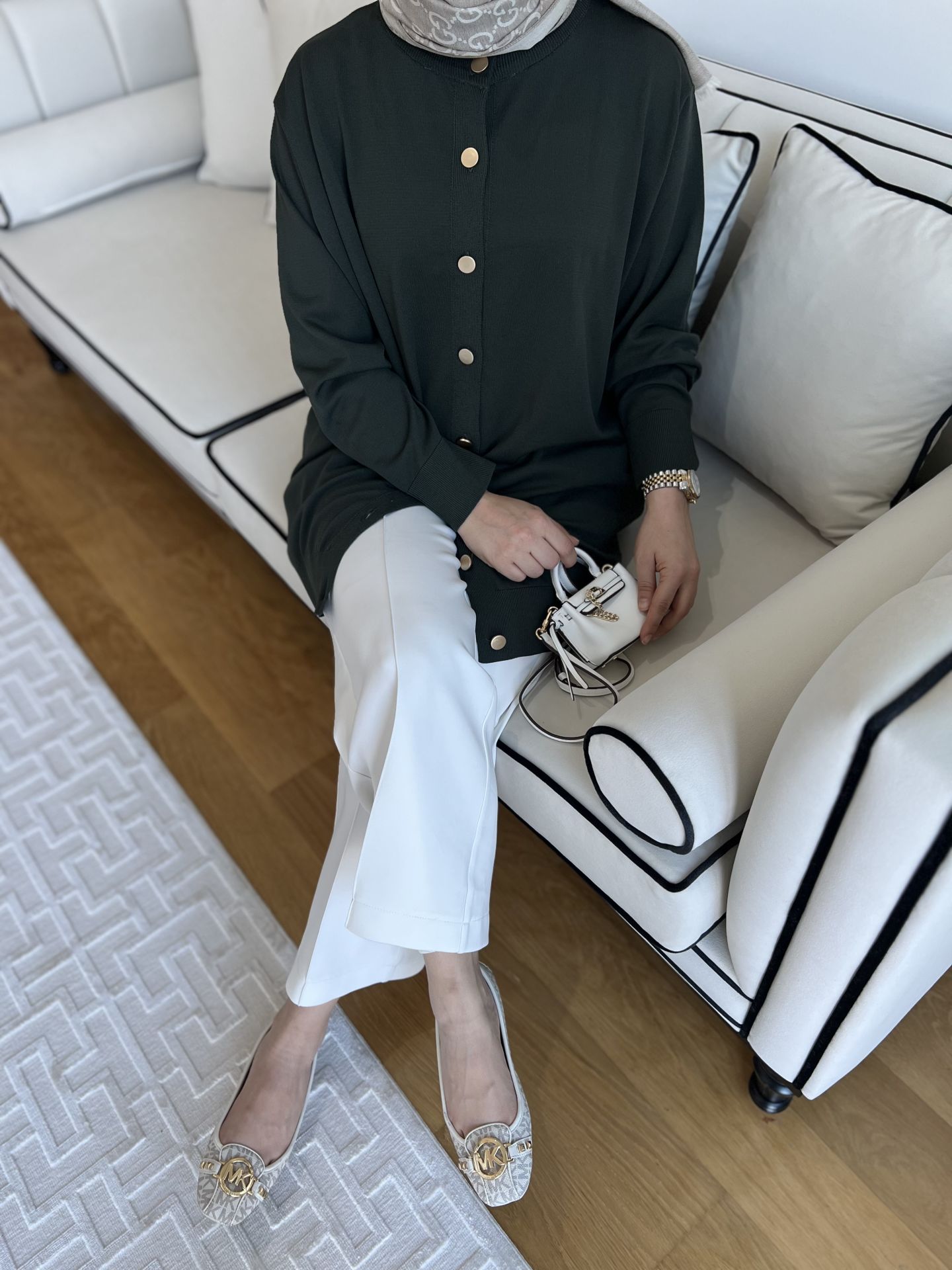 Merserize hırka / HAKİ