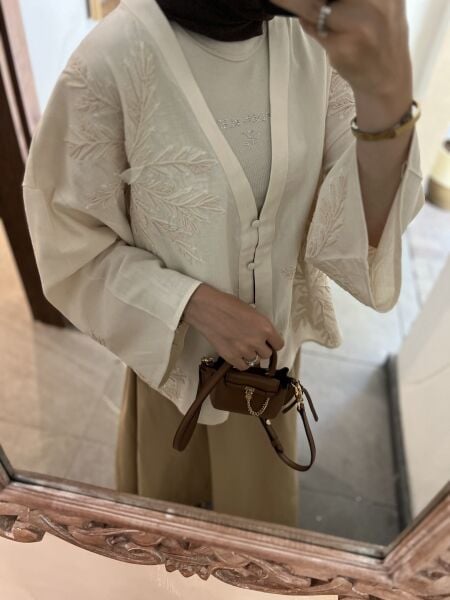 İthal Nakışlı Gömlek