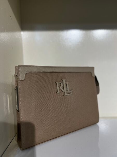 R*L kumaş clutch