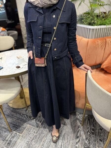 Kot Gömlekli Elbise